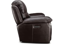 montana power leather recliner   