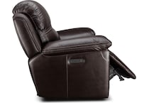 montana power leather recliner   