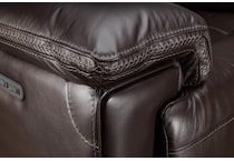 montana power leather recliner   