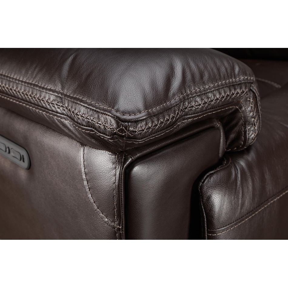 montana power leather recliner   