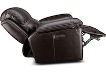 montana power leather recliner   