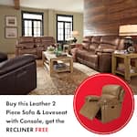 montana triumph lehaki power leather reclining sofa   