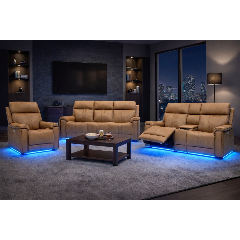 monte brown power recliner   