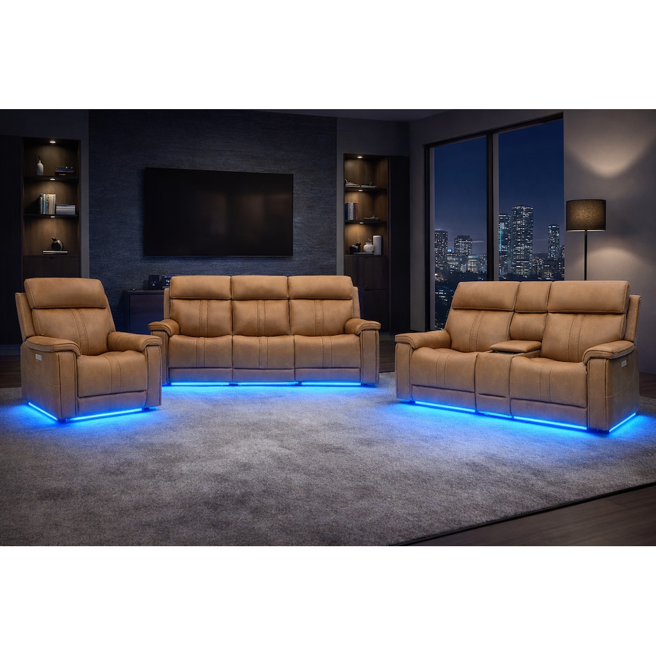 monte brown power recliner   