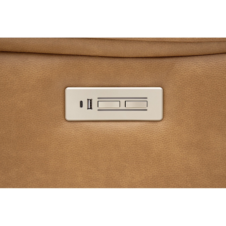 monte saddle power reclining console loveseat   