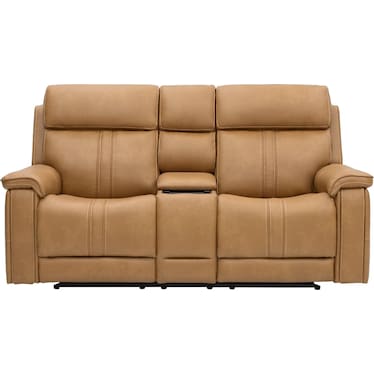 MONTE DUAL POWER RECLINING IMMERSIVE AUDIO CONSOLE LOVESEAT BY MOTOMOTION