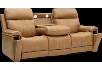monte saddle power reclining sofa   