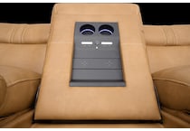 monte saddle power reclining sofa   