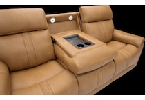 monte saddle power reclining sofa   