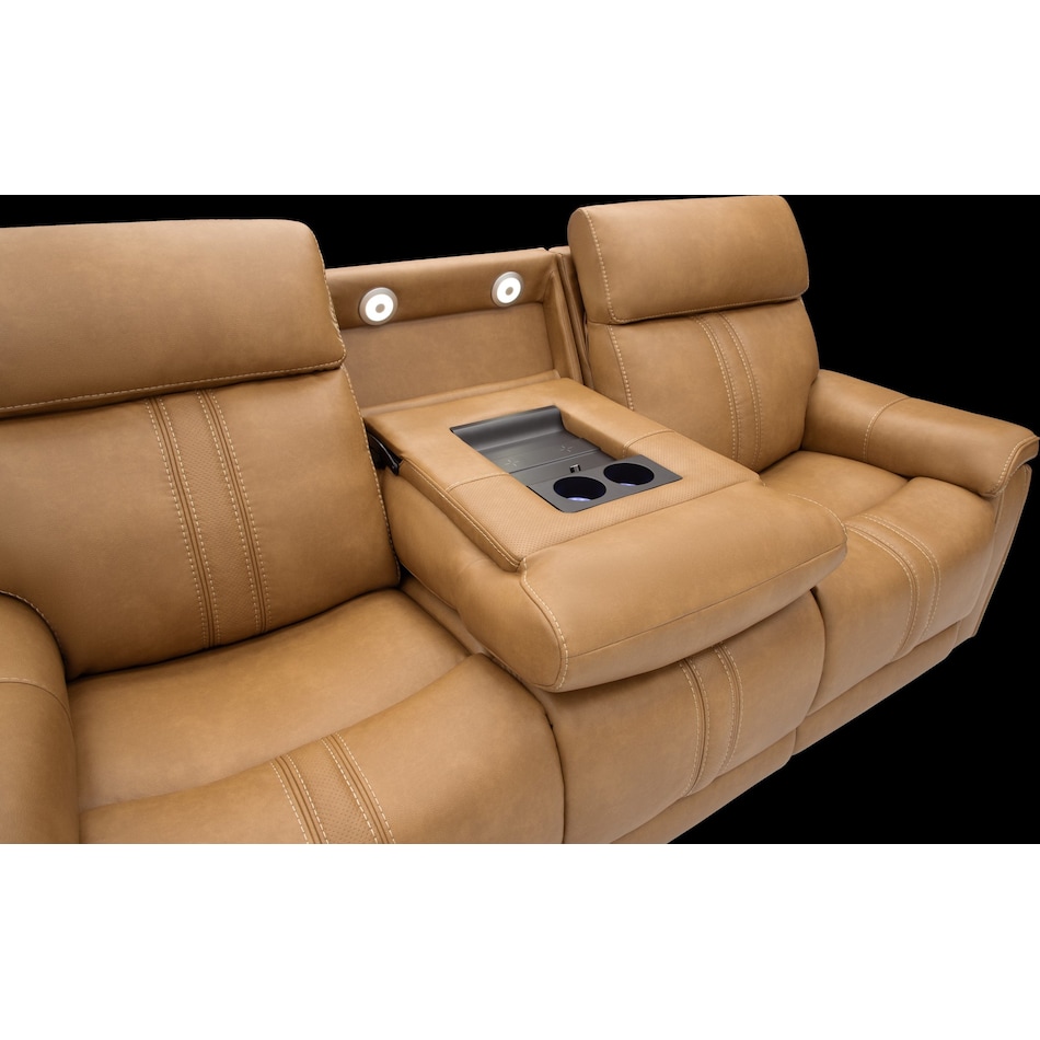 monte saddle power reclining sofa   