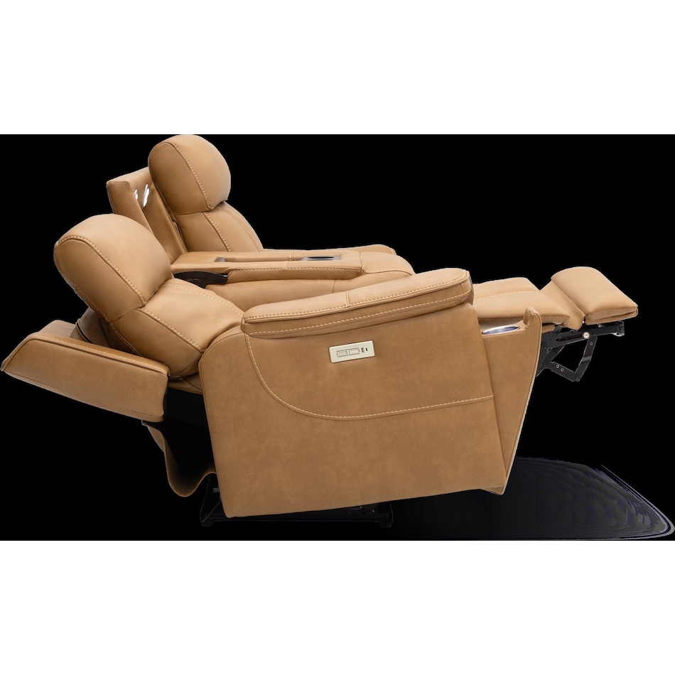 monte saddle power reclining sofa   