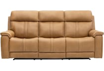 monte saddle power reclining sofa   