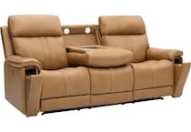 monte saddle power reclining sofa   