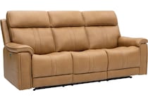 monte saddle power reclining sofa   