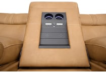 monte saddle power reclining sofa   