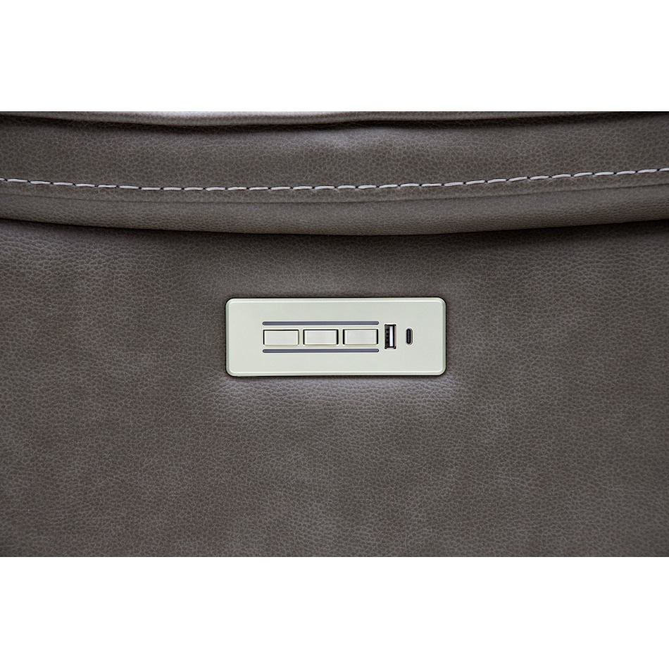 monte smoke power recliner   