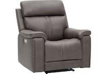 monte smoke power recliner   