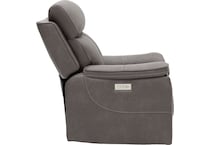 monte smoke power recliner   