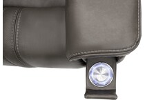 monte smoke power recliner   