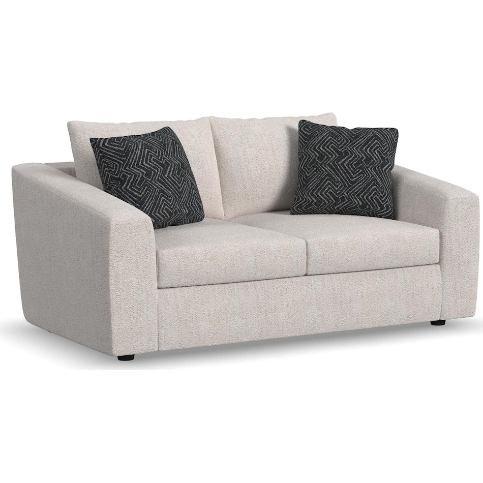 montgomery white loveseat   