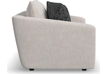 montgomery white loveseat   