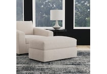 montgomery white ottoman   