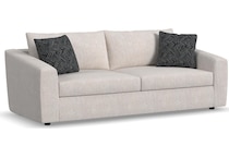 montgomery white sofa   