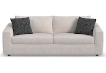 montgomery white sofa   