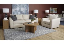 montgomery white sofa   