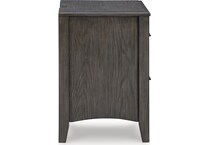 montillan grayish brown nightstand   