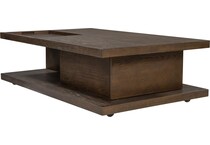 montrose brown end table   