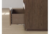 montrose brown nightstand   