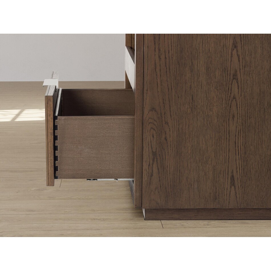 montrose brown nightstand   