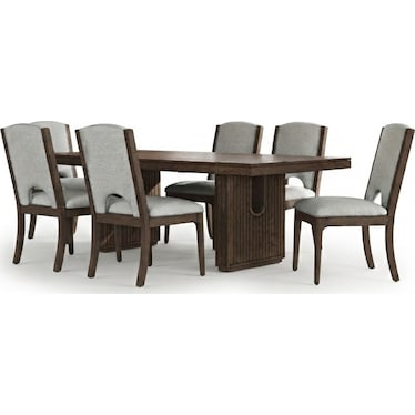 MONTROSE 7 PIECE RECTANGLE DINING SET BY FLEXSTEEL