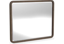 montrose chocolate brown mirror   
