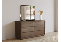 montrose chocolate brown mirror   