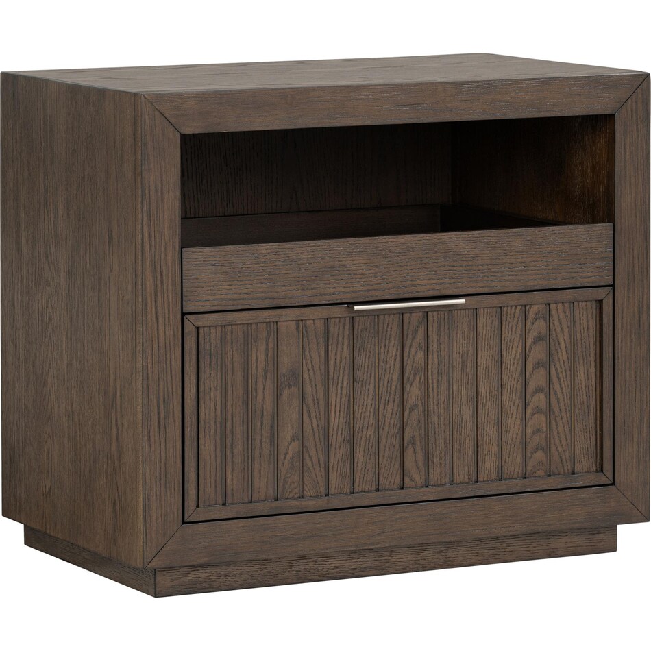 montrose chocolate brown nightstand   