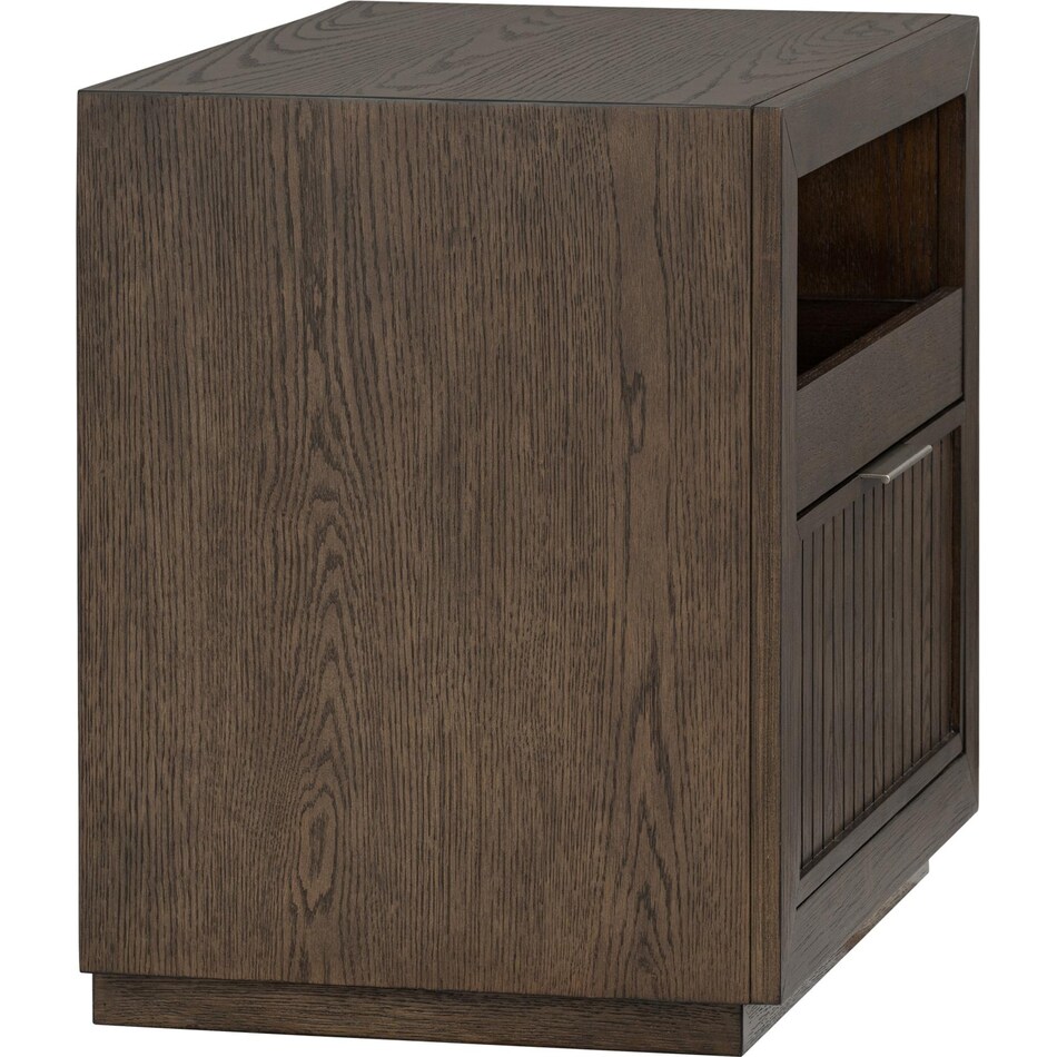 montrose chocolate brown nightstand   