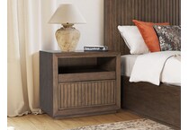 montrose chocolate brown nightstand   