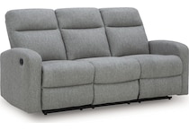 moreau place sterling reclining sofa   