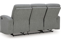 moreau place sterling reclining sofa   