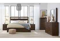 moreno brown nightstand   