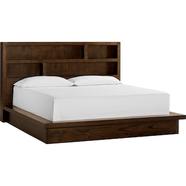 MORENO BOOKCASE PLATFORM BED