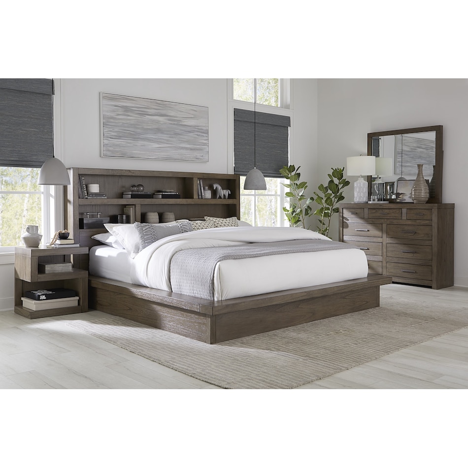 moreno grey nightstand   