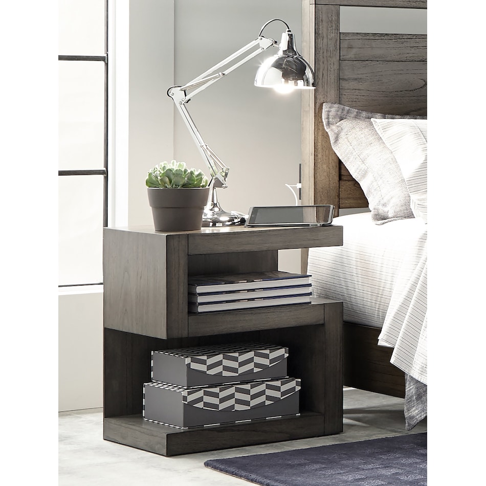 moreno grey nightstand   