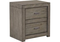 moreno grey nightstand   