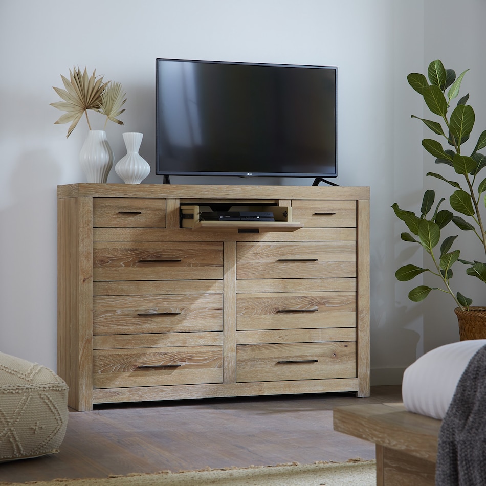 moreno khaki dresser   