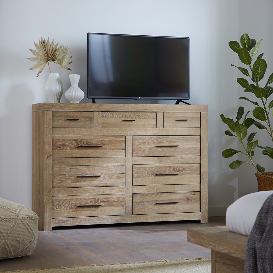 moreno khaki dresser   