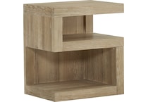 moreno khaki nightstand   