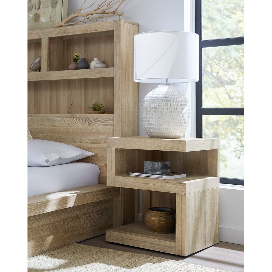 moreno khaki nightstand   
